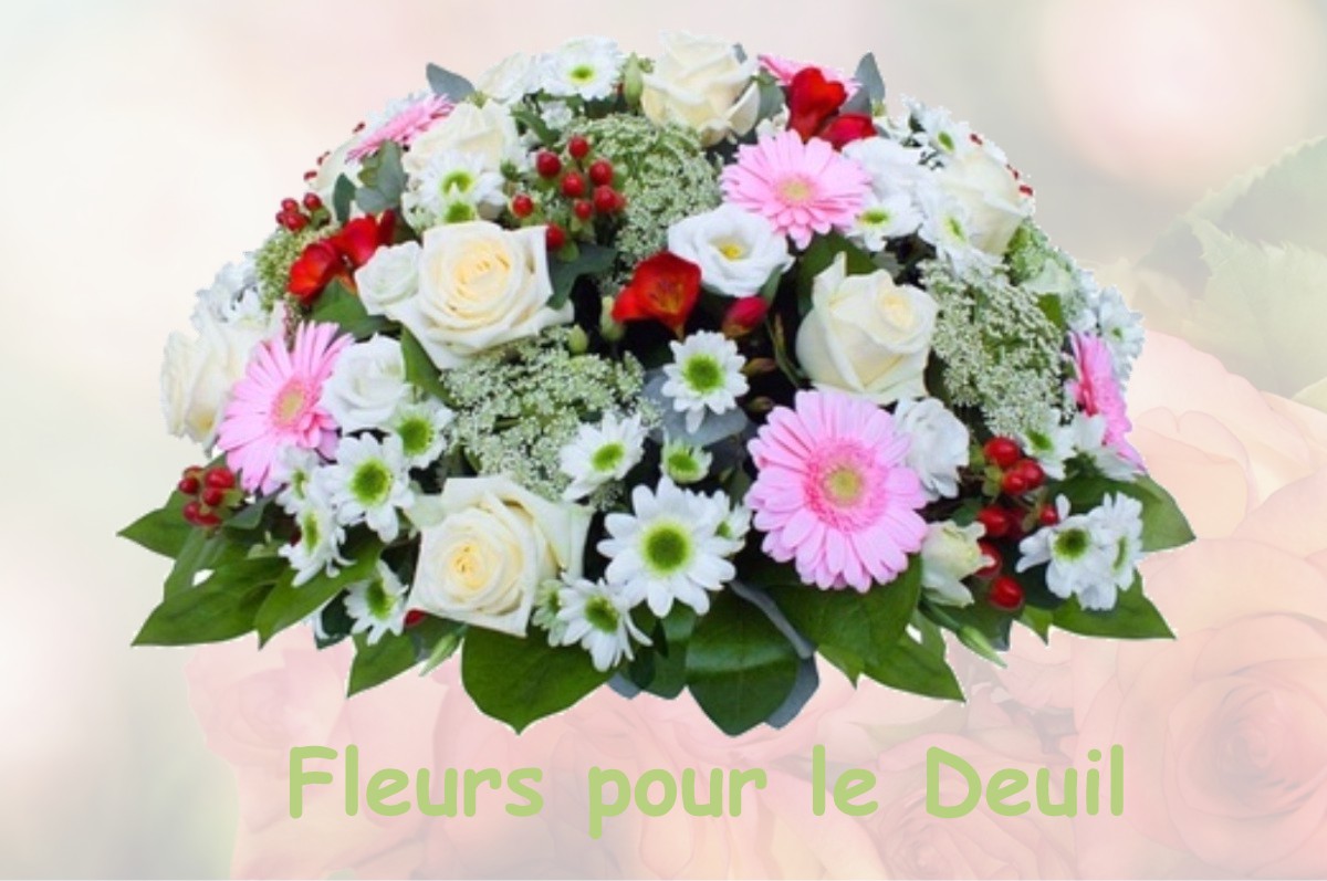 fleurs deuil BOURG-BLANC
